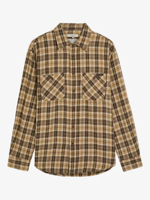 Nudie Jeans Julian check-pattern pocket shirt
