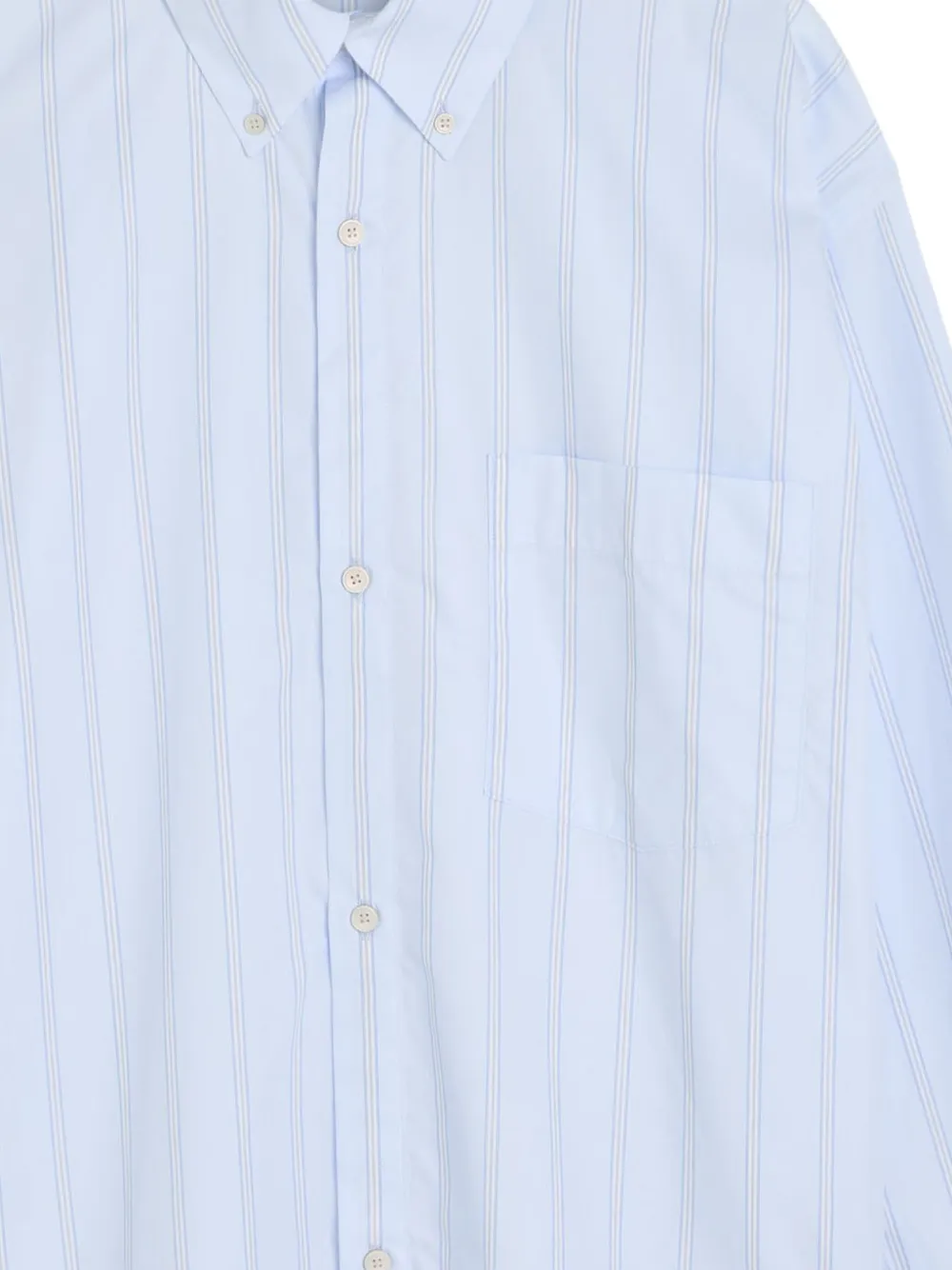 Won Hundred striped chest-pocket shirt | Image 2