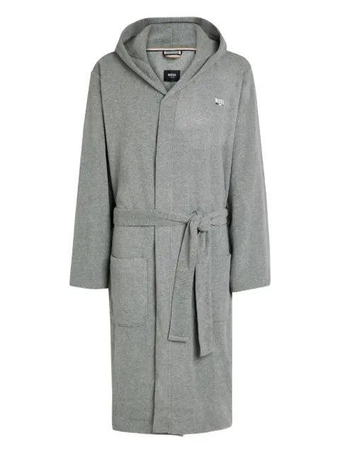 BOSS hood-detail robe