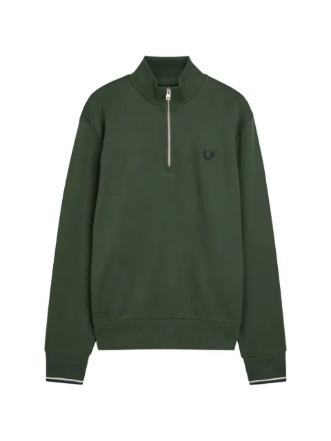 Fred Perry zip detail sweatshirt