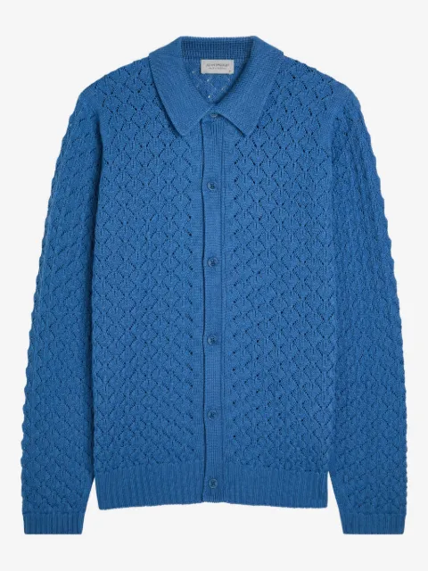 John Smedley cárdigan de tejido flojo Winster