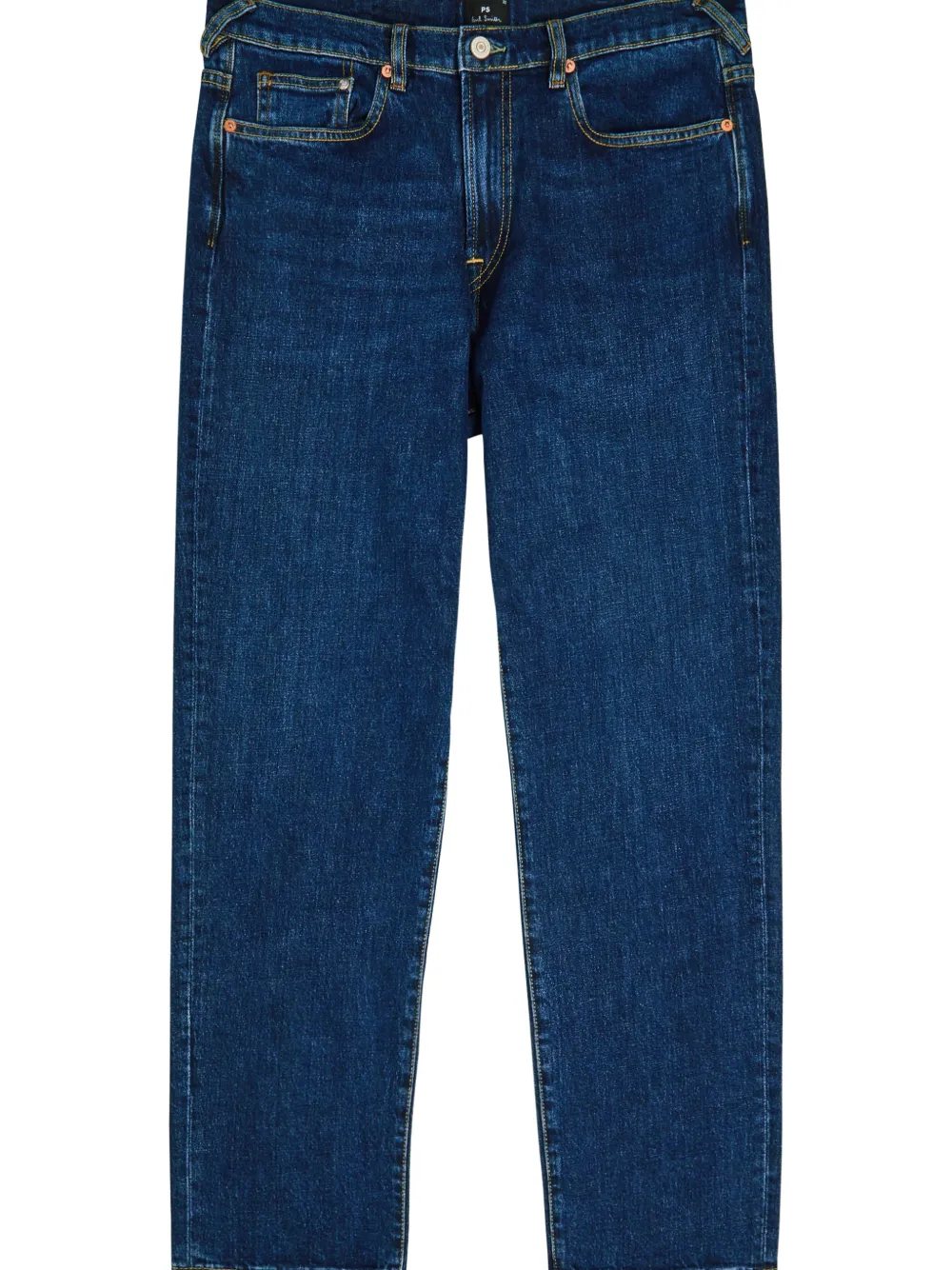  Ps Paul Smith Washed-effect Denim Jeans - Blue 