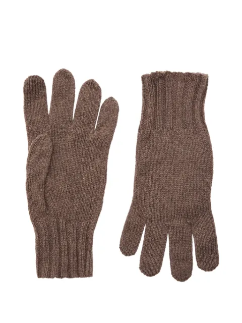 John Smedley Calow ribbed gloves