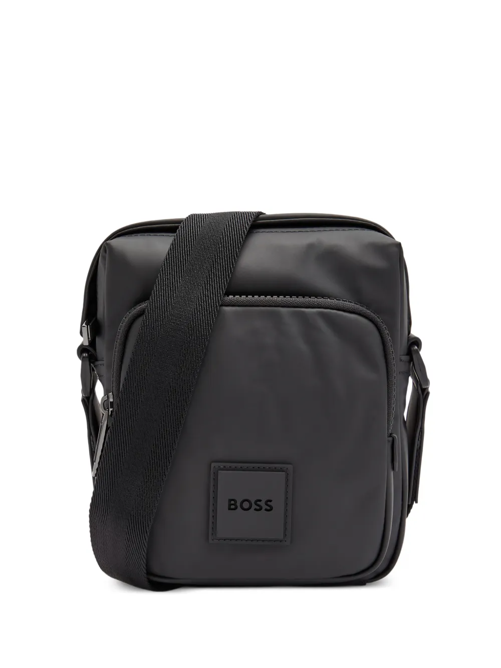 BOSS zip messenger bag - Nero