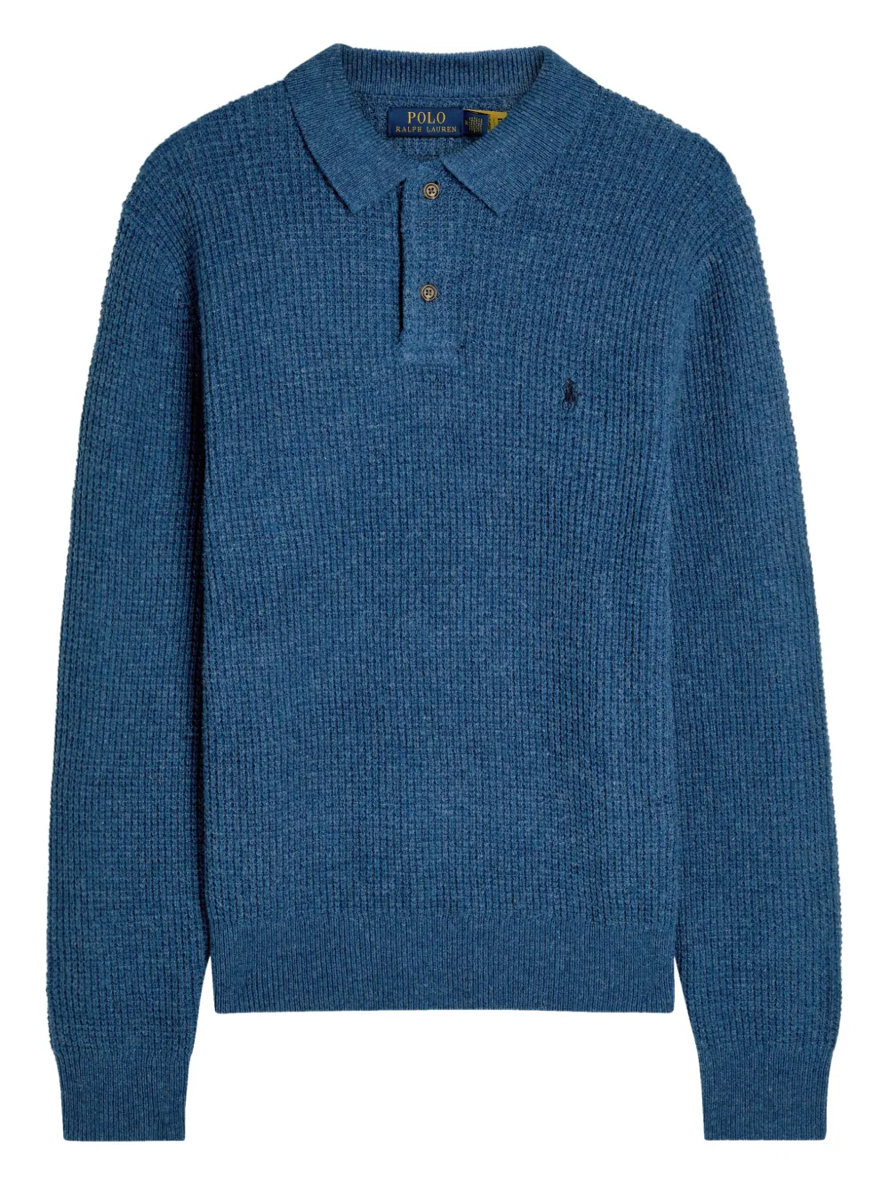 Polo Ralph Lauren Polo a maniche lunghe con bottoni - Blu