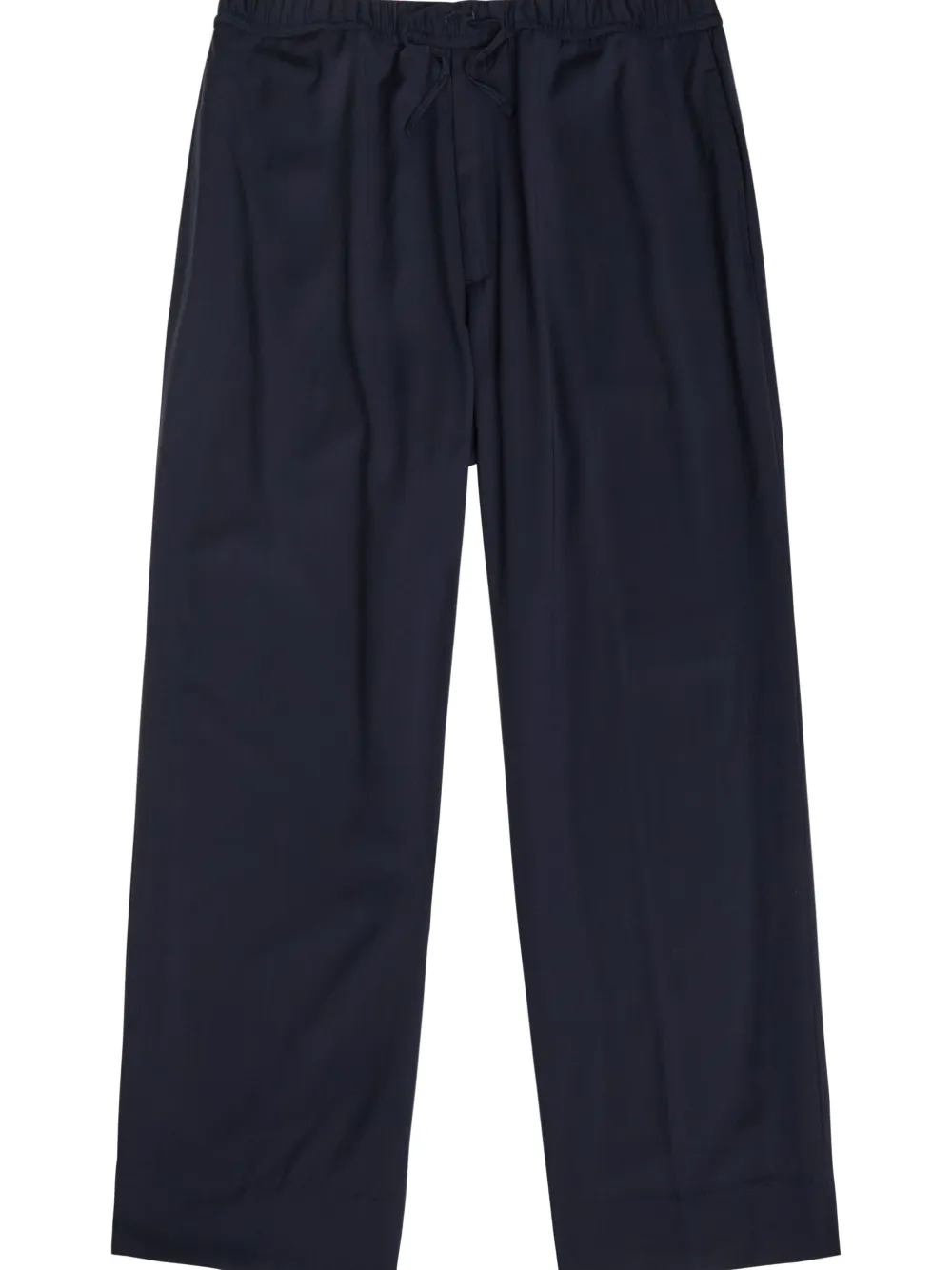 Officine Generale Pantalon Ample Nilson à Lien De Resserrage - Bleu 