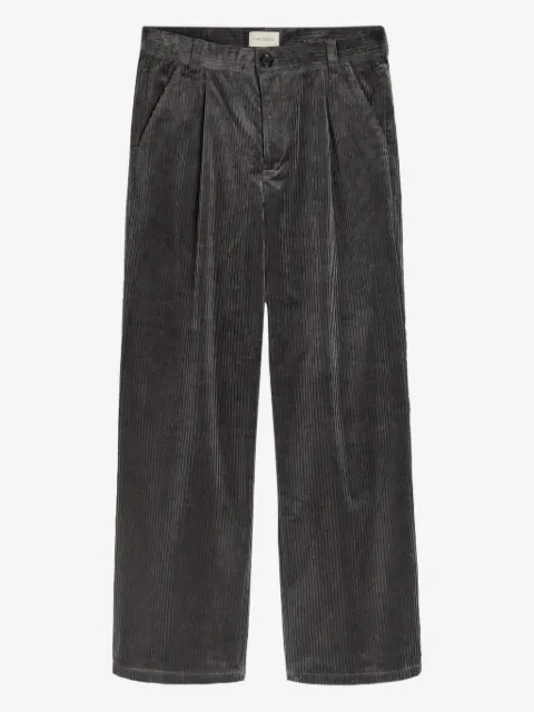 Oliver Spencer pleated corduroy trousers