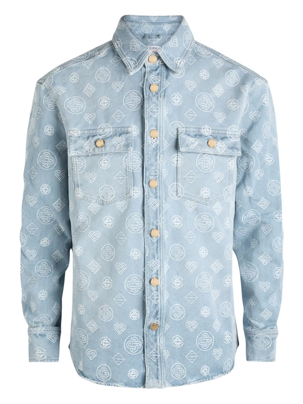 Casablanca Hemd mit Tasche - Blau