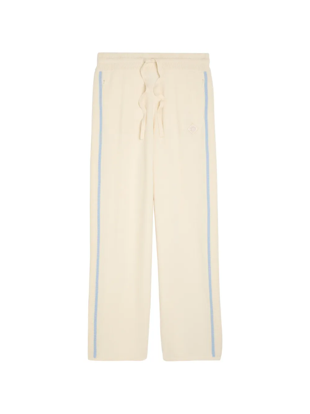 Casablanca striped drawstring track pants - Toni neutri