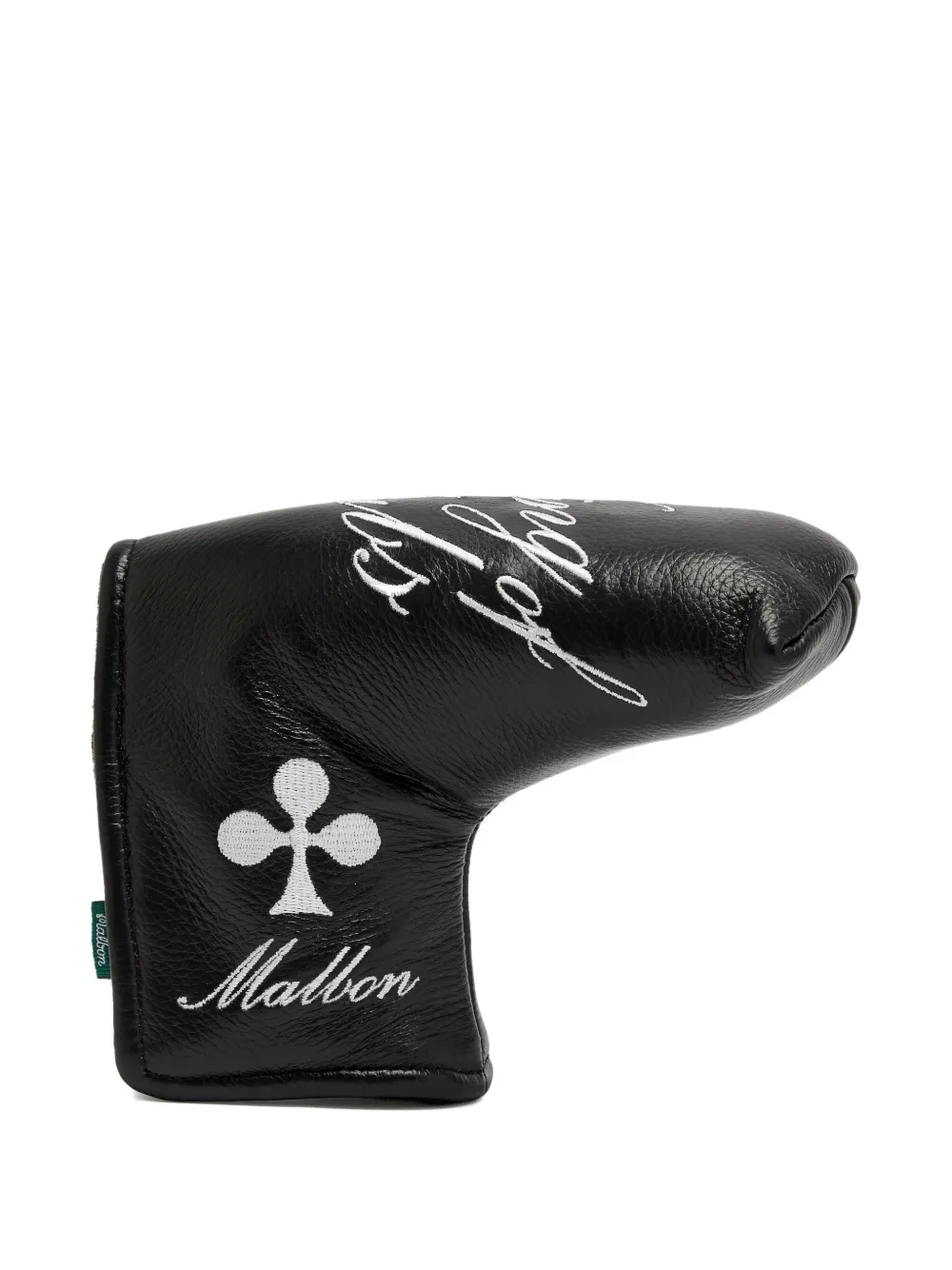 Malbon Golf Coprilama King Of Clubs con ricamo - Nero