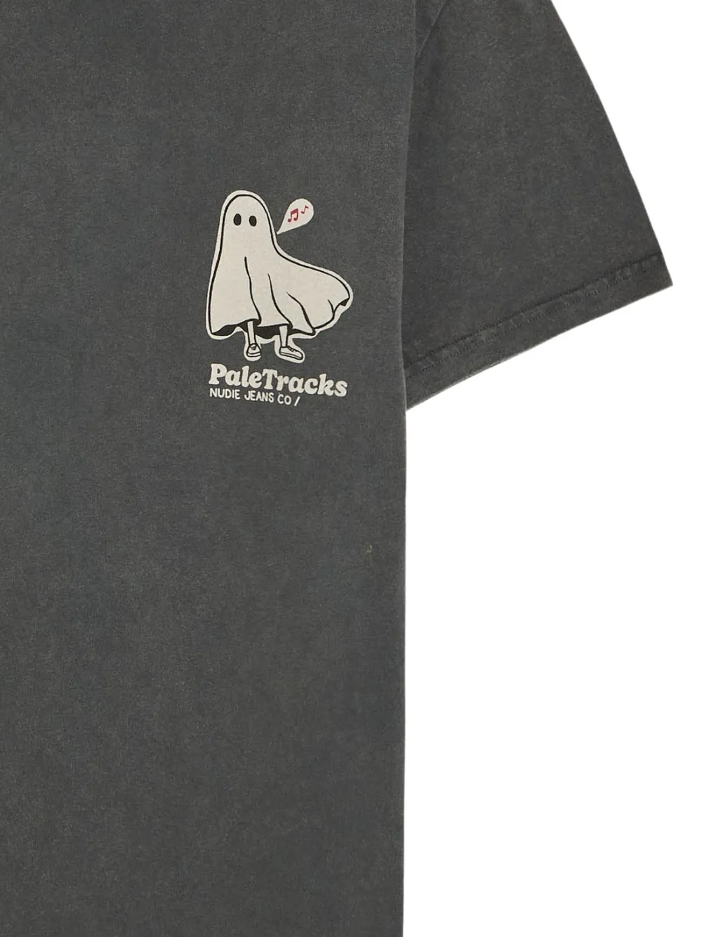 Nudie Jeans Roy T-shirt met print - Grijs