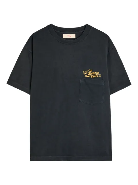 Cherry LA pocket short-sleeve T-shirt