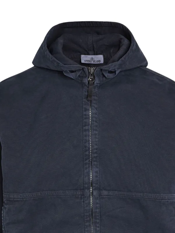 Stone Island ジップアップ パーカー | ブルー | FARFETCH JP