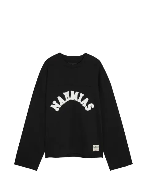 Nahmias Varsity logo-appliquéd cotton T-shirt