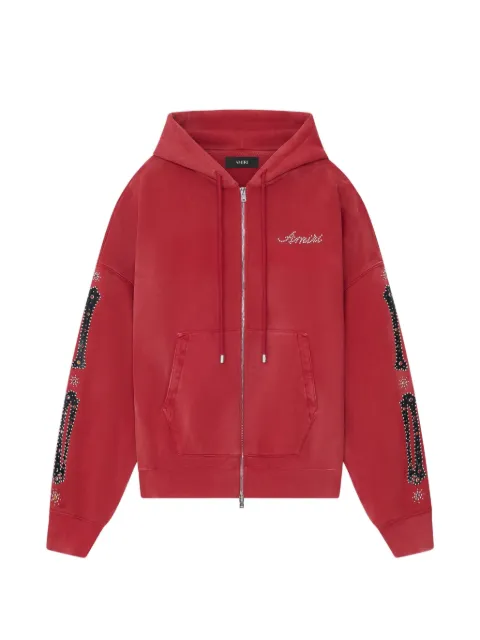 AMIRI hoodie oversize à détails de clous