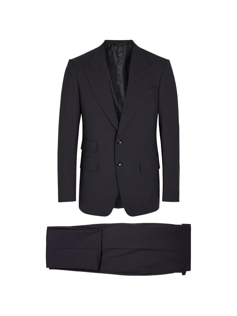 TOM FORD flap-pocket suit - Blu