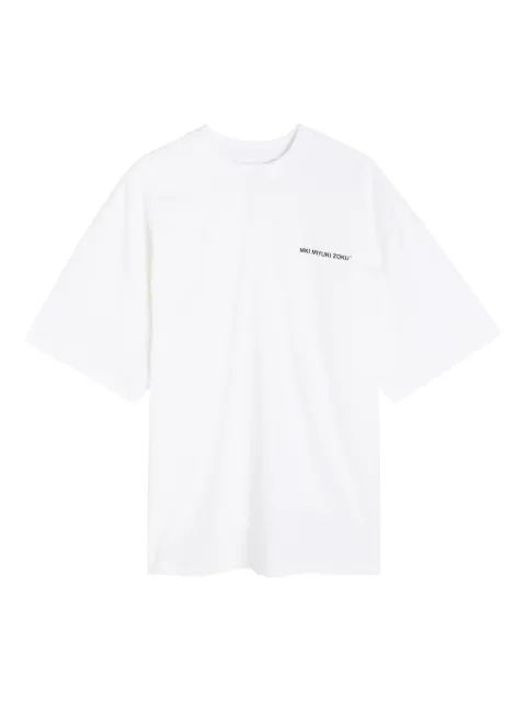 MKI Miyuki Zoku Camiseta Mki Uniform com decote careca