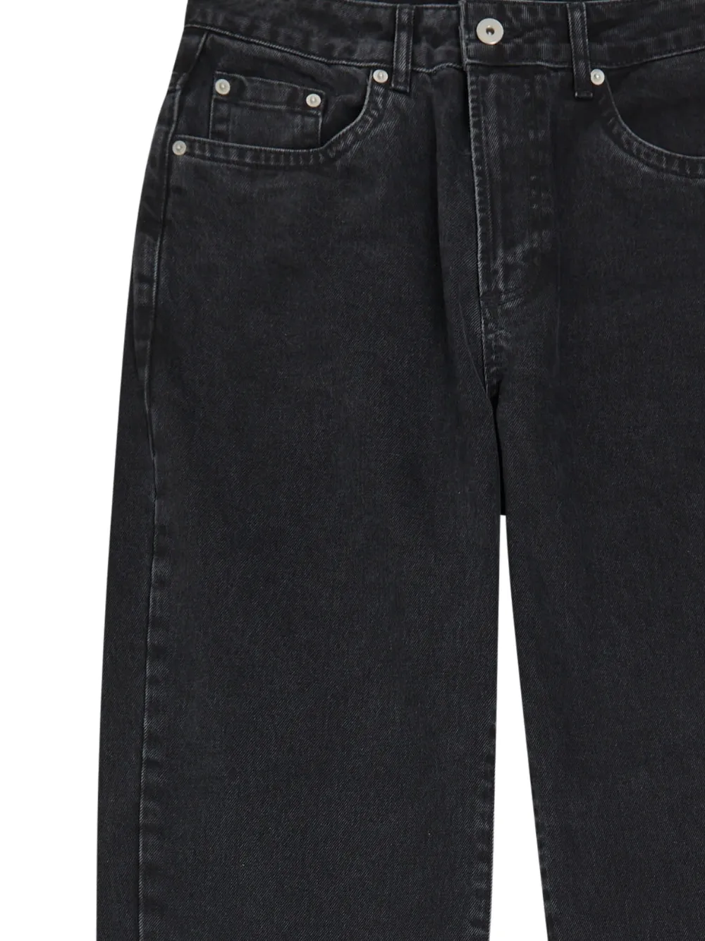 MKI Miyuki Zoku Jeans met vijf zakken - Zwart