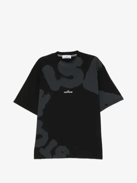 Stone Island logo-printed T-shirt