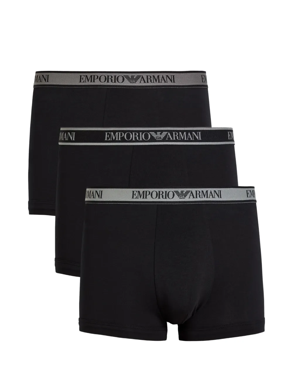 Emporio Armani logo boxers - Nero