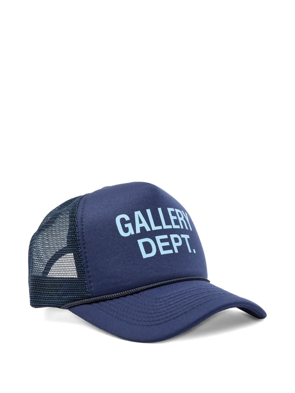 GALLERY DEPT. logo-print trucker cap - Blu