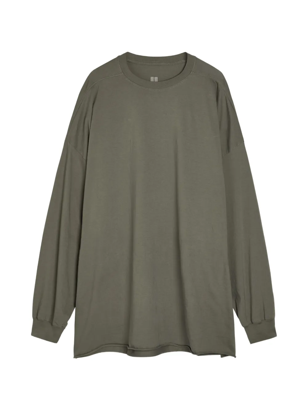 Rick Owens long sleeve t-shirt - Verde