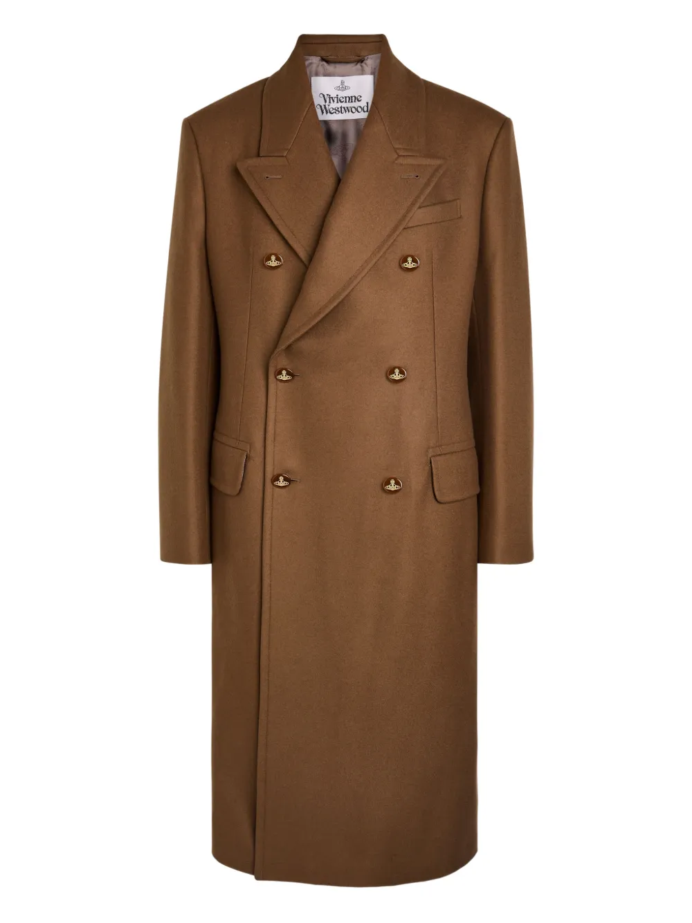 Vivienne Westwood Cappotto doppiopetto Winston - Marrone