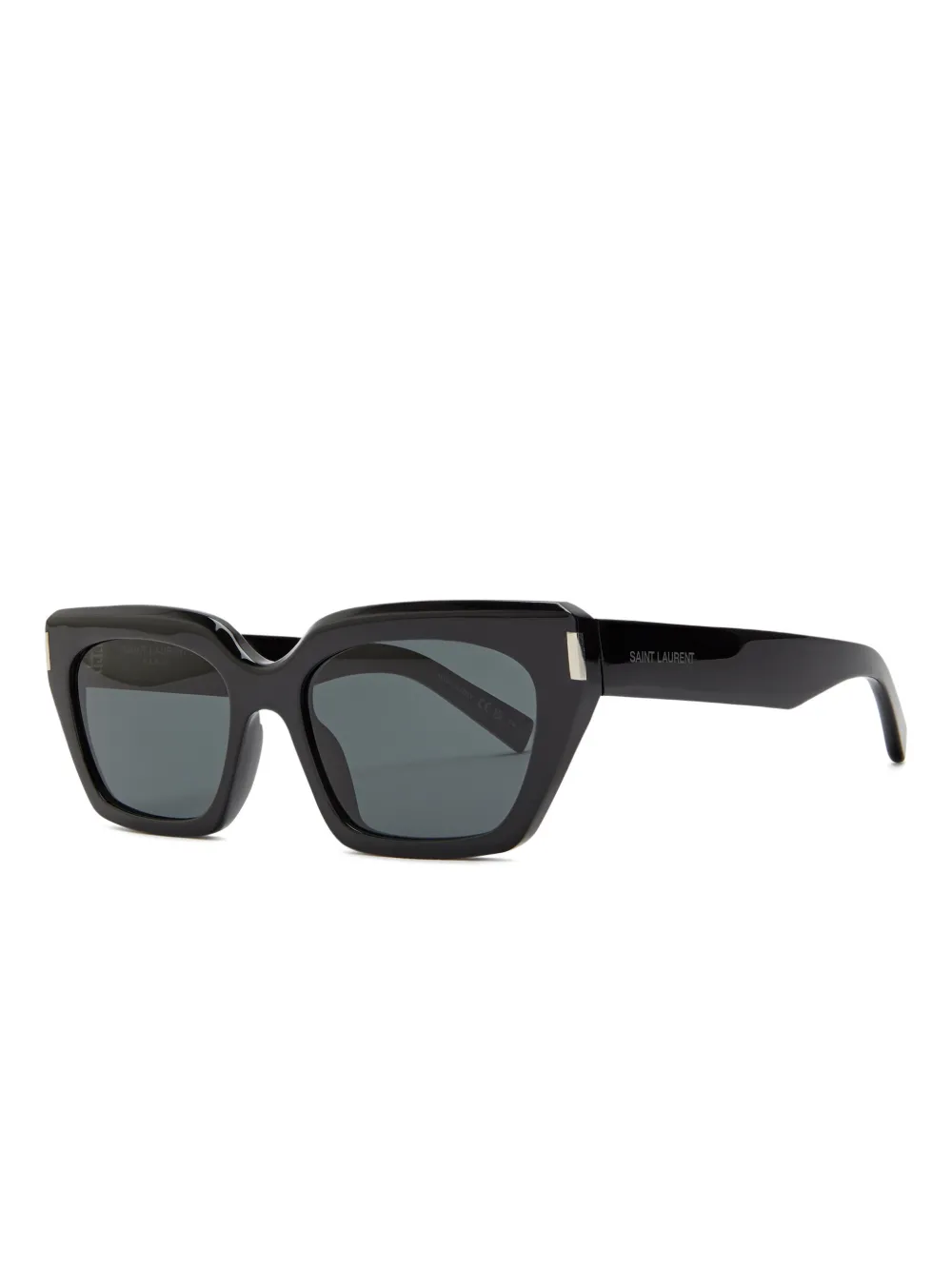 Saint Laurent Eyewear Occhiali geometrici - Nero