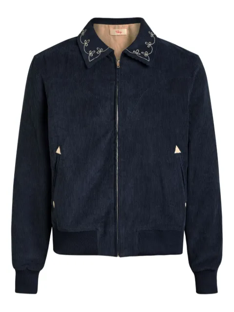 Cherry LA Charro embroidered corduroy jacket