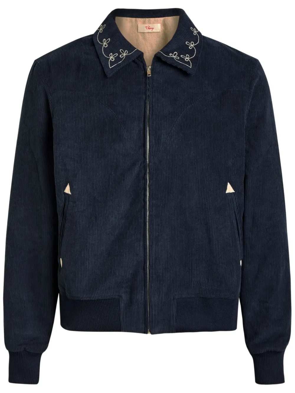 Cherry LA Charro embroidered corduroy jacket | Bomber Jackets | Image 2