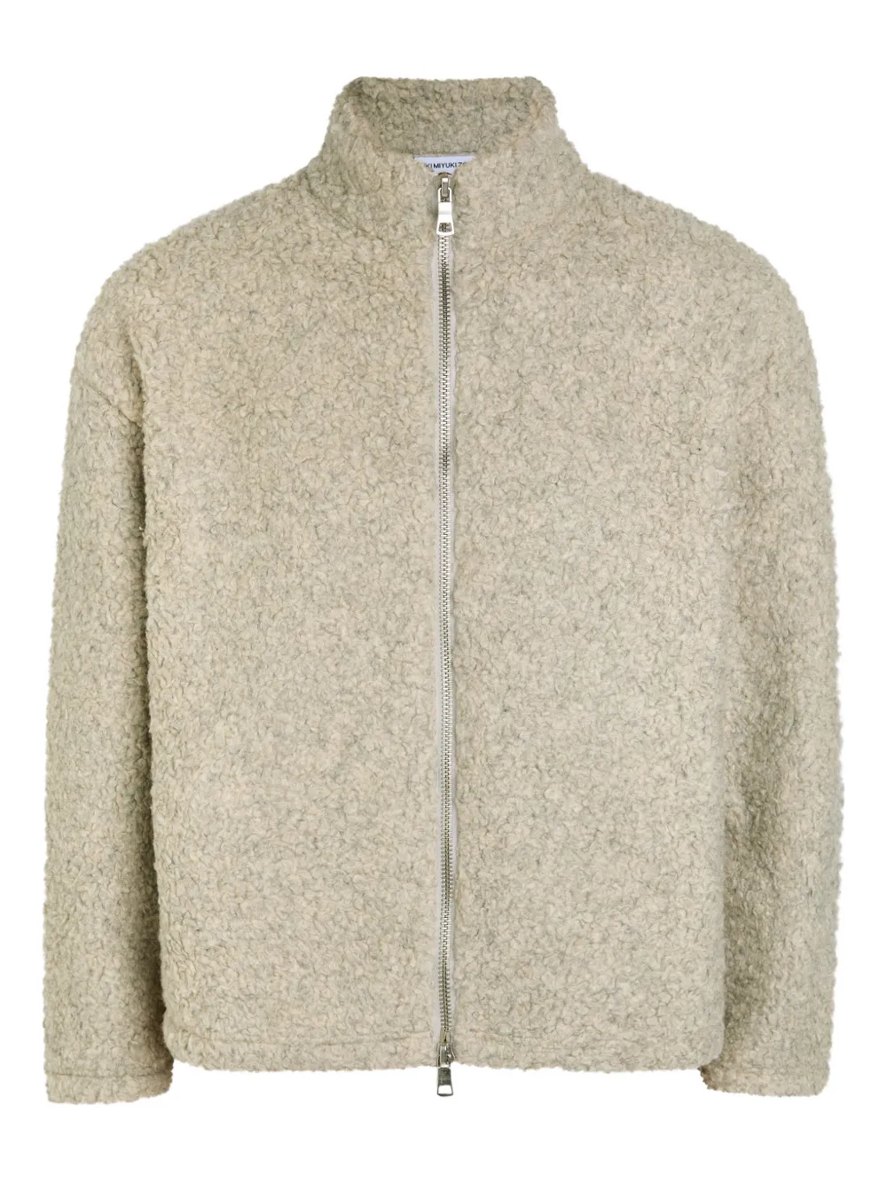 MKI Miyuki Zoku zip-up jacket - Nude