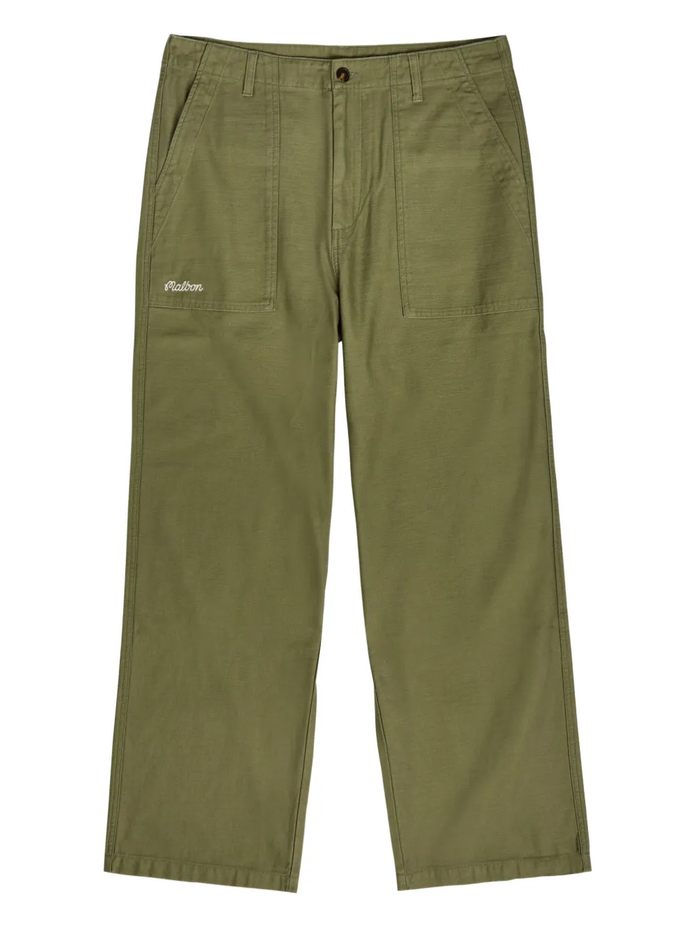 Malbon Golf Pantaloni con tasche frontali - Verde