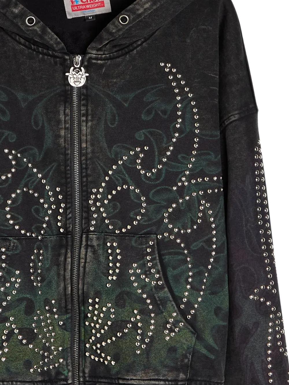 CHEW FOREVER Static Roach studded hoodie | Hoodies | Image 2