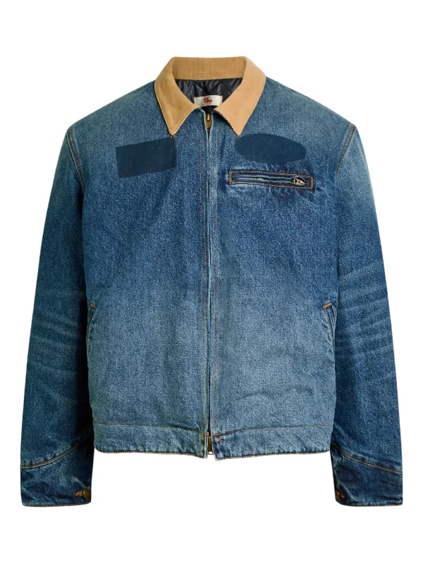 N*e様 arulee v-collar denim jacket 33203376_63715459_600.jpg