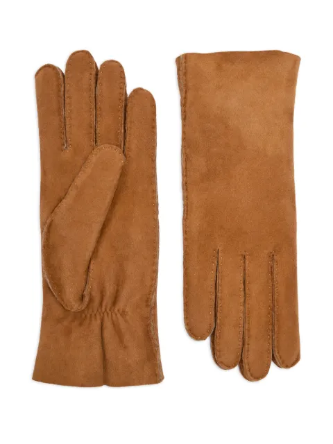 Agnelle suede gloves