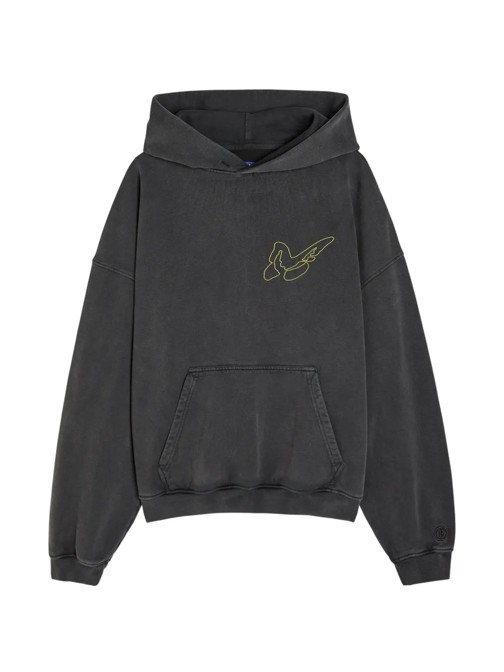 PICANTE buttefly-graphic hoodie - Grau
