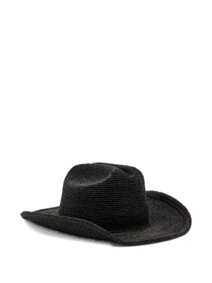 Lack Of Color Riviera Ultrawide Hat | Black | FARFETCH ID display picture 2