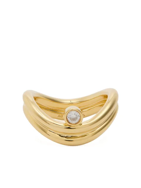 RAGBAG STUDIO Odile embellished band ring
