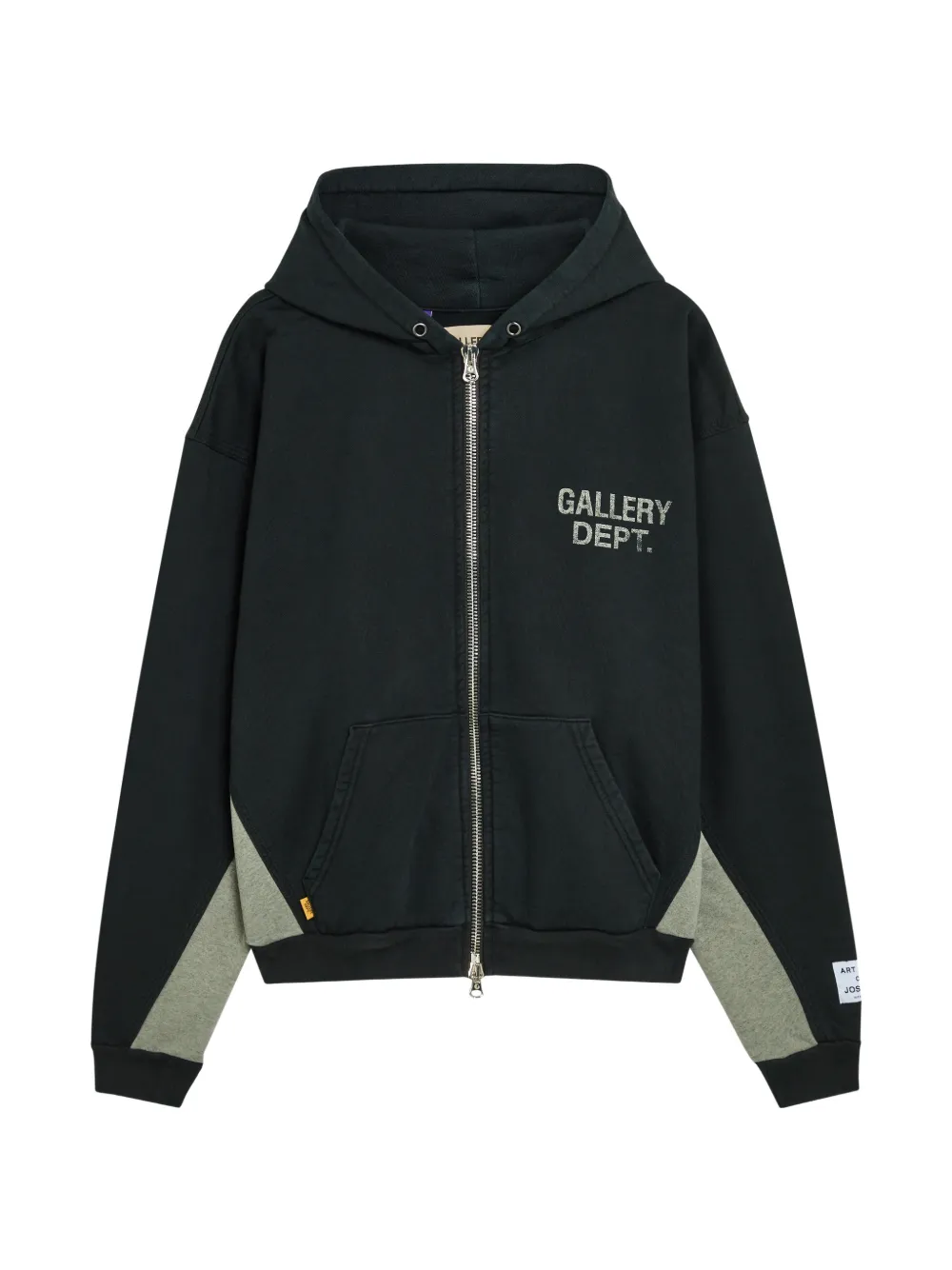 Gallery Dept. Full-zip Hoodie In Black