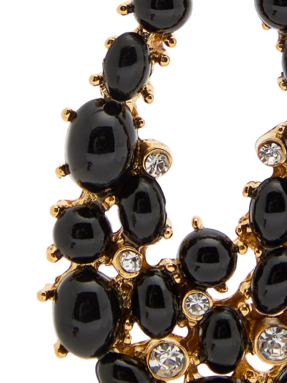 Kenneth Jay Lane Oorbellen met steentje - Goud