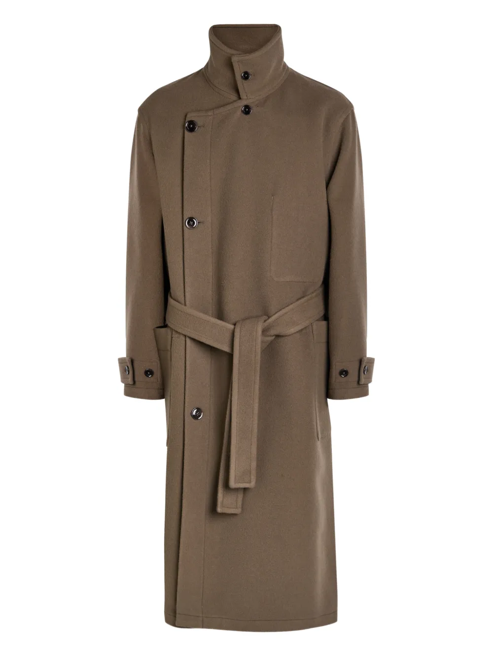 LEMAIRE Cappotto con cintura - Marrone