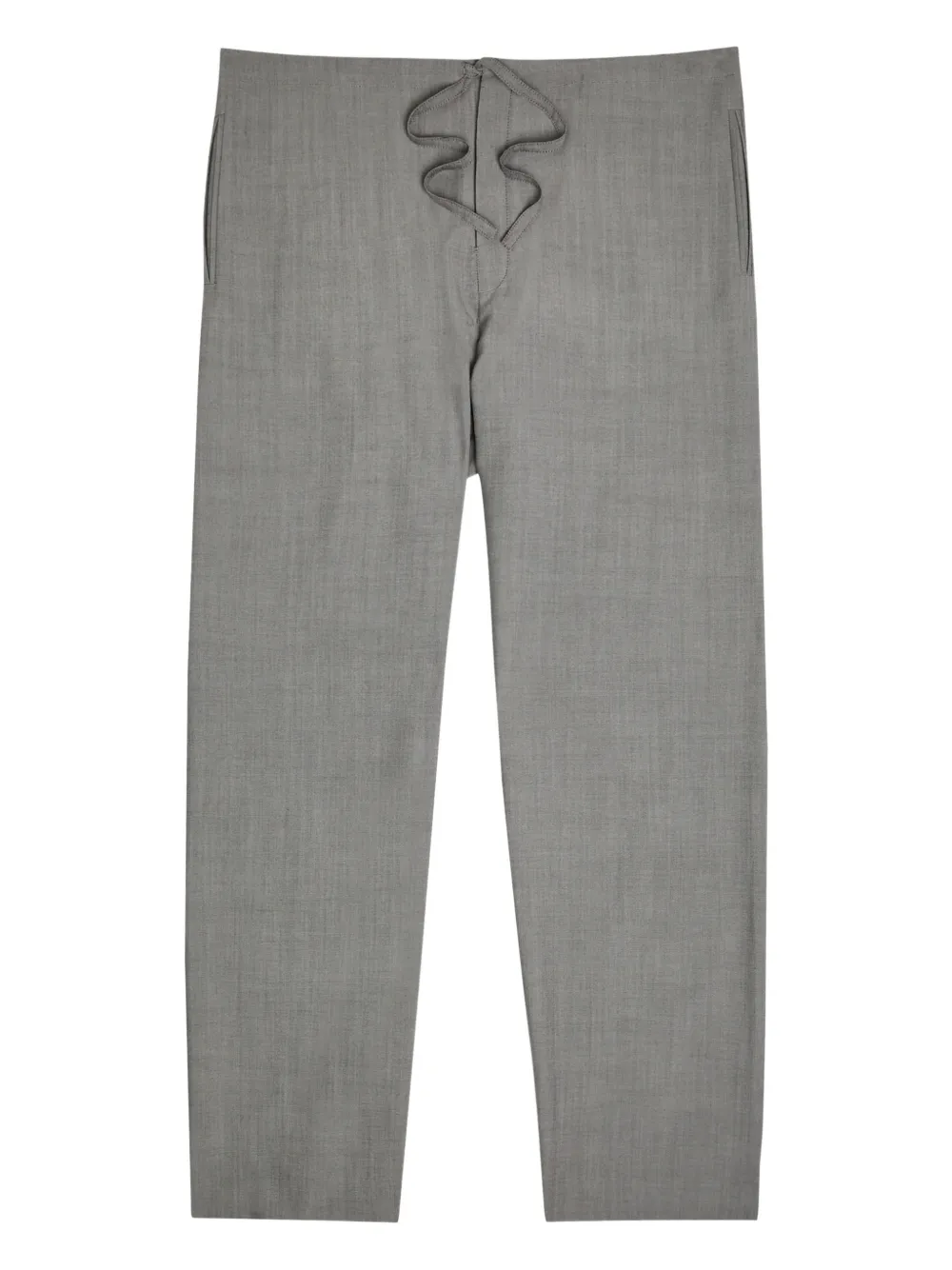 Calvin Klein Pantaloni con cintura - Grigio
