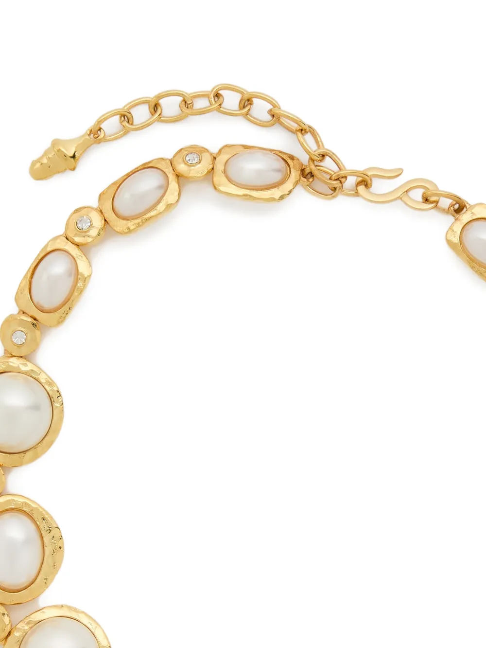 Kenneth Jay Lane Halsketting verfraaid met franje - Goud