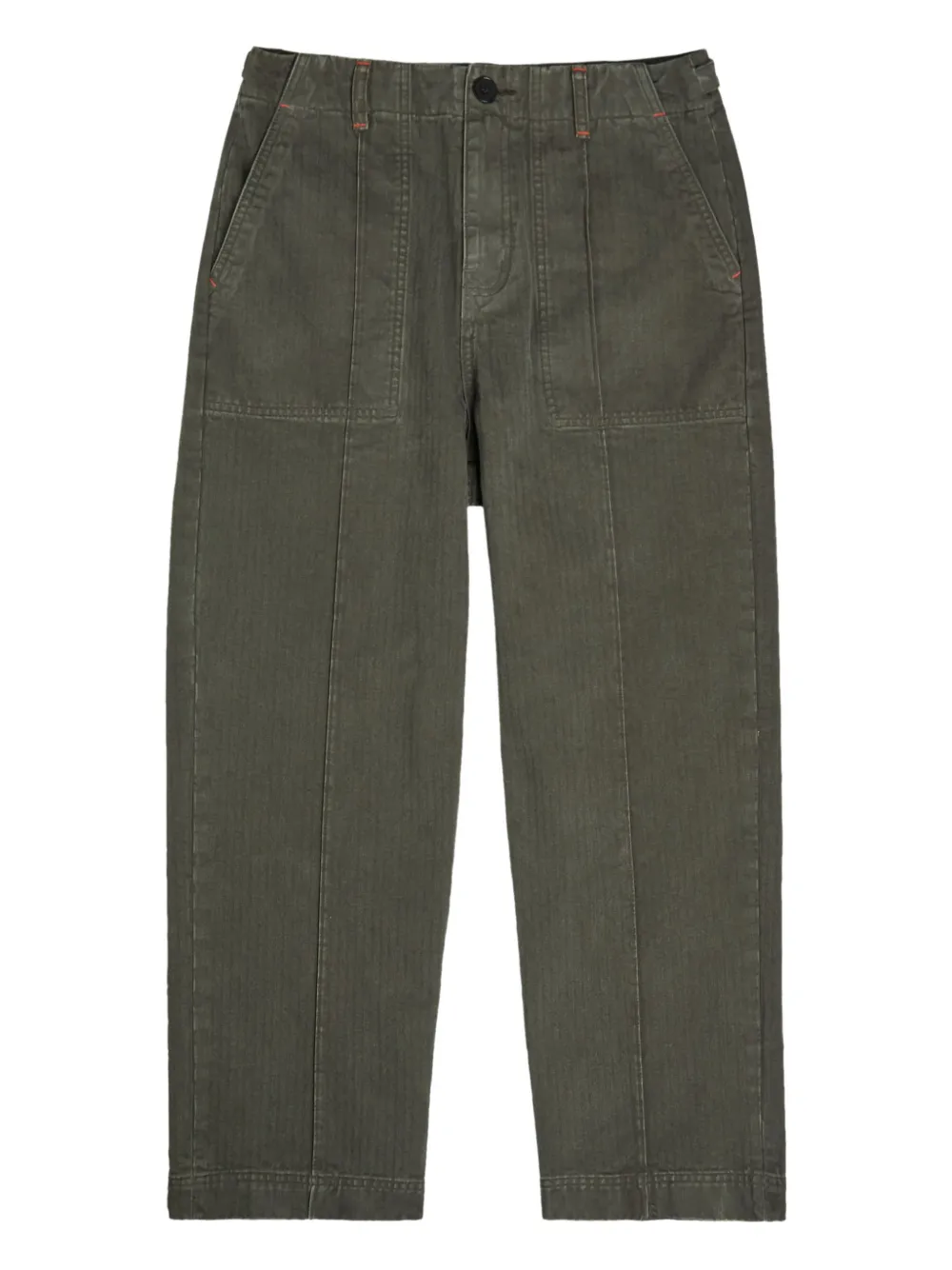 The Elder Statesman Pantaloni Dundy - Verde