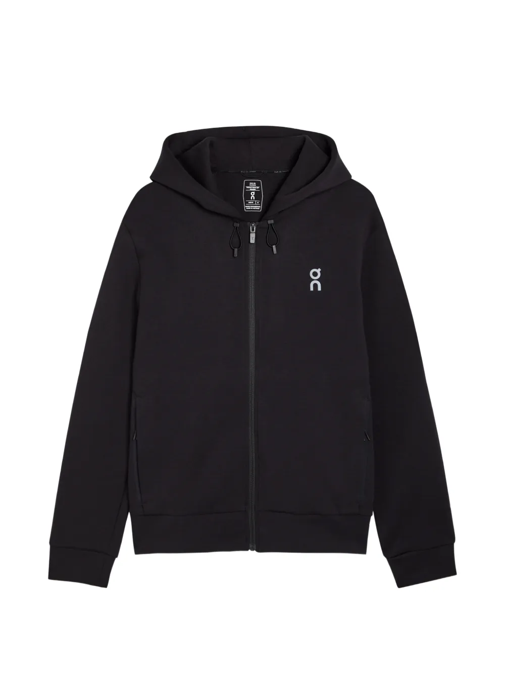 On Running Felpa con zip - Nero