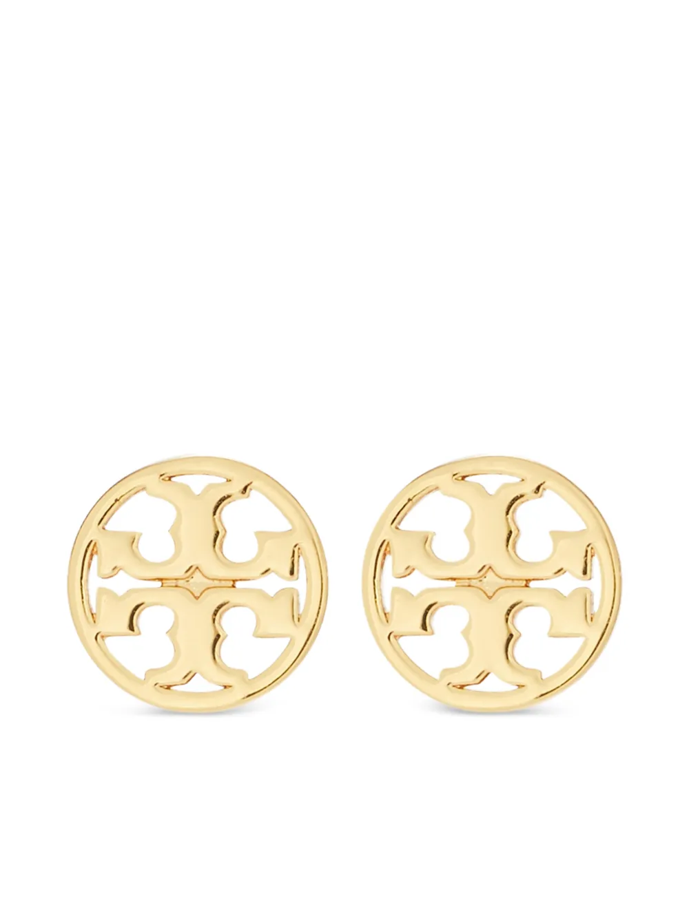 Tory Burch Icon hoop earrings - Oro
