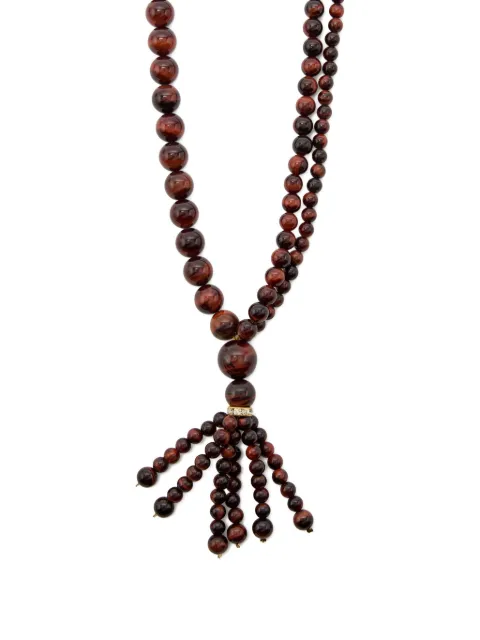 Timeless Pearly crystal-embellished beaded necklace