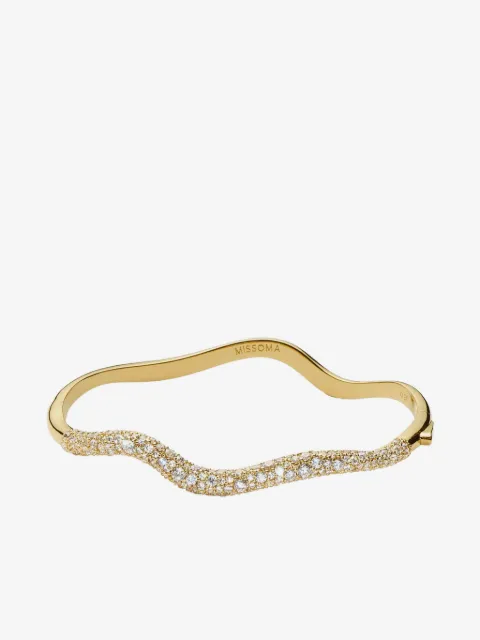 Missoma Molten Snow Ripple armband