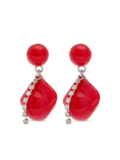 Completedworks crystal-embellished drop earrings