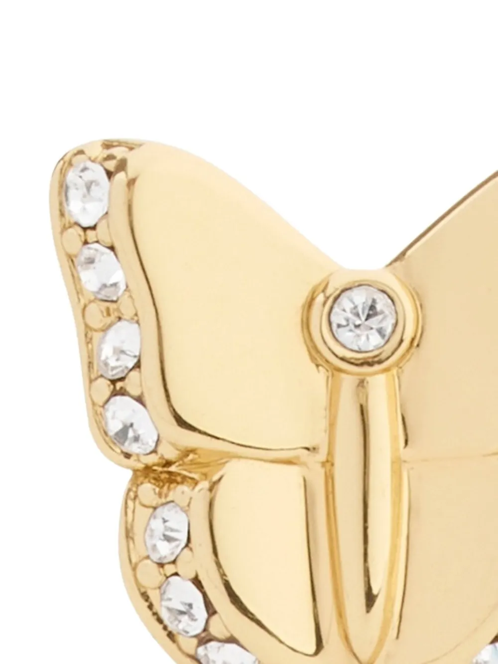 butterfly embellished earrings
